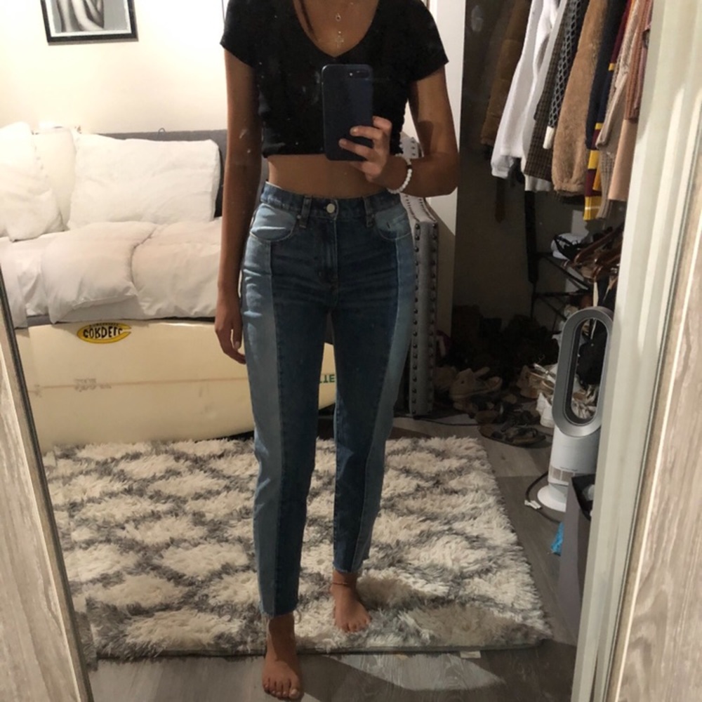 Duo toned jeans